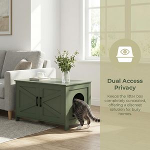 Porte de grange moderne en bois sur mesure, fabriquée en usine, OEM/ODM, couleur personnalisée, résistante aux chiens, surface imperméable, confortable, solide et spacieuse - Product Image 2