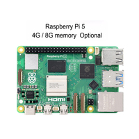 Placa de Desarrollo Raspberry Pi 4 Modelo B con 1GB/2GB/4GB/8GB de RAM, Programación en Python para Módulos y Proyectos Electrónicos DIY