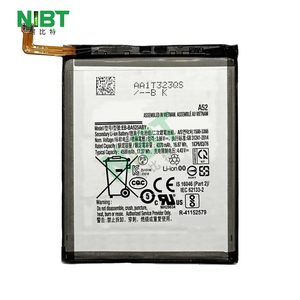 Batería Recargable de Polímero de Iones de Litio NIBT EB-BA525ABY 3.86v 4500mAh 16.87Wh para <span class=keywords><strong>Samsung</strong></span> <span class=keywords><strong>A52</strong></span> 4G, Venta al Por Mayor - Product Image 1