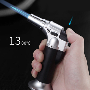 Encendedor de cigarros con llama azul, soldadura de alta temperatura, cocina, barbacoa al aire libre, antorcha inflable, encendedor - Product Image 4