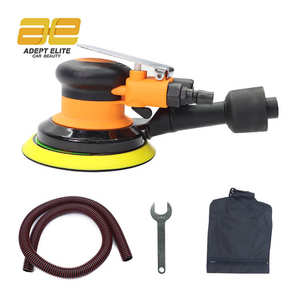 Ponceuse pneumatique à double action de 5 pouces 125mm avec plaque de support Ponceuse orbitale aléatoire à air robuste pour les tâches de ponçage - Product Image 4