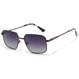 Men's Rectangle Metal Frame <b>Sunglasses</b> Mirror Lenses Full Rim Lightweight Casual Style Adult - Product Image 6