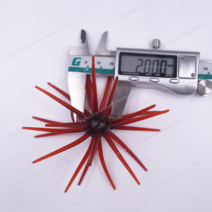 NUOVO <span class=keywords><strong>Esche</strong></span> Artificiali Morbide <span class=keywords><strong>in</strong></span> PVC da 20mm a Forma di Palla di Spugna, <span class=keywords><strong>Esche</strong></span> Simulate a Forma di Riccio Marino <span class=keywords><strong>per</strong></span> la <span class=keywords><strong>Pesca</strong></span> al Black Bass, Direttamente dalla Fabbrica OEM - Product Image 2