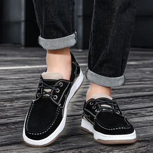 Nuevo Estilo Shunfayu, Mocasines Casuales de Piel Sintética para Hombre, Tallas 39-44, Zapatos Sin Cordones para Caminar, Plantilla de Goma EVA, Verano - Product Image 5