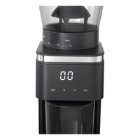 Moulin à café numérique à meules coniques avec support pour porte-filtre, capacité 2-12 tasses, pour distributeurs d'équipements de café