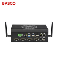 Mini PC sans ventilateur haute performance 9-36V Intel 12e génération I3 I5 I7 Linux 4COM Double LAN pour contrôle industriel et automatisation IoT