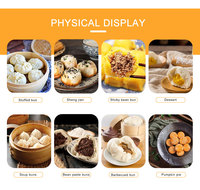 Machine automatique de fabrication de soupes-baozi, de paos, de momos et de pains farcis