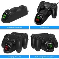 Dobe Station de charge Tp4-889 Chargeur double contrôleur pour accessoires de jeu PS4
