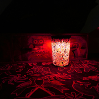 Fabriqué en Chine, lampes de table en verre millefiori faites à la main