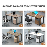 Bureau modulaire 2 4 6 8 places Mobilier de bureau en bois Portable Advance Music Studio Office Workstation Organisateur de bureau
