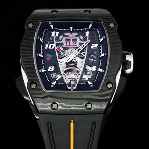 Montre pour homme haut <span class=keywords><strong>de</strong></span> gamme Design RM40-01 avec verre saphir anti-reflet, affichage <span class=keywords><strong>de</strong></span> la <span class=keywords><strong>date</strong></span> et réserve <span class=keywords><strong>de</strong></span> marche, forme goutte d'eau - Product Image 2