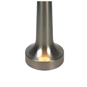 Lámpara de Mesa Inalámbrica Dorada Mini para Hotel, Funciona con Batería, LED Moderna, Control Táctil, Regulable, Recargable - Product Image 4