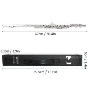 Flûte Argent Sterling Débutant Enfants Adulte <span class=keywords><strong>Test</strong></span> Professionnel Jouer Des Instruments De <span class=keywords><strong>Musique</strong></span> - Product Image 5