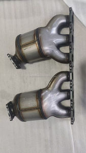 Ucuz fiyat araba aksesuarları Euro4 Euro5 fabrika satış egzoz manifoldu boru katalitik dönüştürücü LANDROVER FREELANDER 2 <span class=keywords><strong>3.2</strong></span> için - Product Image 4