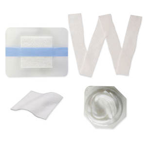 Pansements médicaux en alginate OEM, auto-adhésifs, pansements humides en gel pour plaies, bandes de tissu stériles pour les escarres, les plaies de pression, les plaies contractiles - Product Image 5