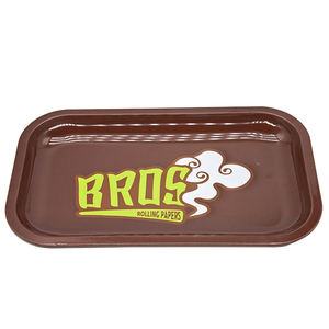 BANDEJA BROS de METAL27 * 16 CM CUSTOM OEM Accesorios para fumar - Product Image 4