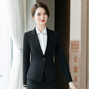 Nueva colección de otoño e invierno, traje profesional, conjunto formal de falda para mujer, para estudiantes universitarias. - Product Image 3