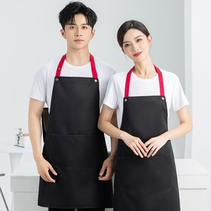 Delantal de vendedor de productos frescos verdes con logotipo personalizado para supermercado, <span class=keywords><strong>tienda</strong></span> de conveniencia, compras, <span class=keywords><strong>tienda</strong></span> de comestibles, personal de Hipermercado - Product Image 5