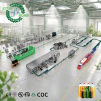 Línea de Llenado de Bebidas Carbonatadas DCGF40-40-12 de 12000 BPH al por Mayor con Certificación CE ISO para Planta Embotelladora de Refrescos