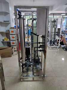 250 Lph acier inoxydable Ro systèmes Purification système d'osmose inverse Ro filtration de traitement de l'eau pure pour usine d'eau - Product Image 6