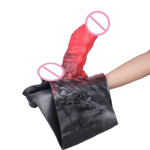 SHAZ Realistic Soft Men's <b>Dildo</b> Penis Wearable Pants Sleeve Reusable Cock Extender & Delay Ejaculation Condom Sex Toys - Product Image 6