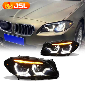 Para <span class=keywords><strong>BMW</strong></span> 5 Series F10 F18 2011-2017 Montaje de faros Piezas de automóviles Listo para usar Piezas de automóviles Diodo brillante Faro DRL Proyector - Product Image 2