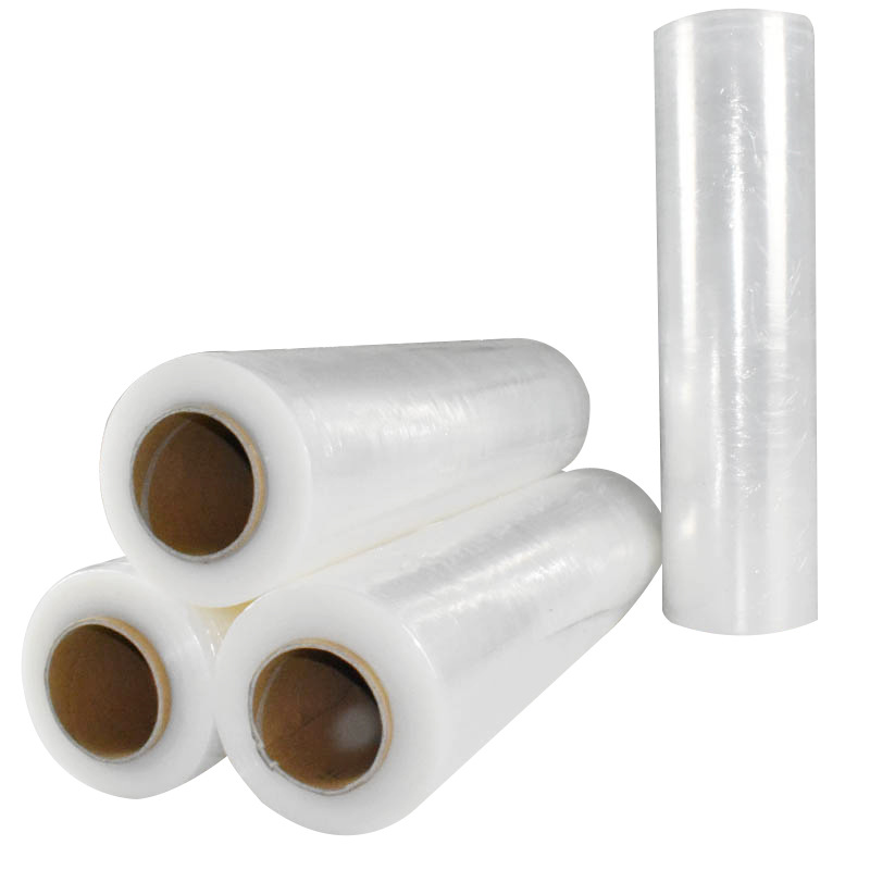 Ali Baba Express Online Shopping LLDPE 20 Micron Transparent Pallet Stretch Film Roll Machine Packaging