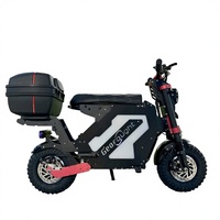 Trottinette électrique tout-terrain Geofought Molo 5 pour adultes, 72V 50Ah 10000W, double moteur, longue autonomie, avec coffre de rangement arrière