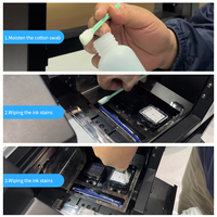 Kits de nettoyage et réparation de têtes d'impression, liquides de nettoyage pour encre pigmentée DTF, ensembles d'outils de nettoyage de têtes d'impression pour imprimantes