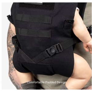 Muestra gratuita de portabebés personalizado, portabebés portátil de moda, mochilas portabebés multifuncionales y ergonómicas. - Product Image 3