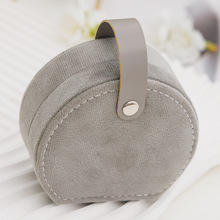 Étui à bijoux portable en velours – Conception personnalisée en gros, petite boîte de rangement pour le stockage quotidien des bijoux - Product Image 4
