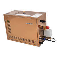 Générateur de vapeur 6 kW Or Rose à vidange automatique, certifié CE, pour salle de vapeur résidentielle et commerciale – Vente directe usine