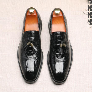 Mocassini da uomo in pelle PU con nappe, eleganti, formali, slip-on, da <span class=keywords><strong>smoking</strong></span>, casual, Penny Loafer - Product Image 6