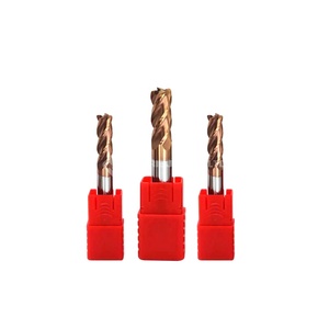 Fraise à queue carrée en carbure HRC55 à 4 cannelures à queue longue pour acier inoxydable OEM Marie <span class=keywords><strong>Jay</strong></span>'s - Product Image 5