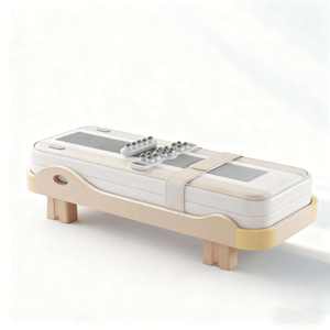 Lit de massage chauffant à rouleaux automatiques en jade thermique pour la rectification de la colonne vertébrale, OEM, Fourniture d'usine, Agent exclusif Corée 2025 <span class=keywords><strong>Master</strong></span> - Product Image 5