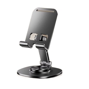 Metal Phone <b>Stand</b> Desk Mount Rotatable Foldable For Mobile <b>Tablet</b> 360 Degree Rotation Stable Support - Product Image 5