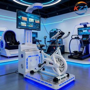 Centre d'expérience de vélo en réalité virtuelle (VR) à grande échelle avec des machines et équipements de jeu VR sensoriels pour la pratique du cyclisme - Product Image 2
