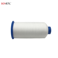 Benang jahit PTFE benang jahit isolasi listrik antipenuaan PTFE Anti lengket lubrikasi tinggi benang jahit