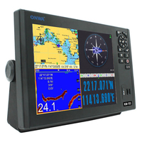 ONWA-Buscador de peces GPS de 12 pulgadas, sonda de profundidad, ecosonda marina, suministros con características ampliadas