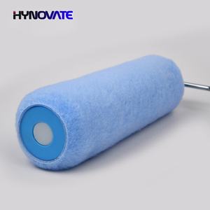 Cepillo de <span class=keywords><strong>rodillo</strong></span> de pintura de <span class=keywords><strong>pared</strong></span> áspera Cepillo de <span class=keywords><strong>rodillo</strong></span> de estilo de jaula de EE. UU. <span class=keywords><strong>Rodillo</strong></span> de Pintura Decorativa de poliéster azul - Product Image 2