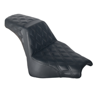 Siège surélevé pour moto personnalisé, gel doux et confortable, dossier en cuir PU pour Softail Fat Bob FXFB 18-25, 1 an