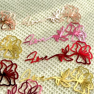 Honey And Sweetness Love Rose Acrylic Cake <b>Decoration</b> <b>For</b> Valentine's Day <b>Birthday</b> Qixi Festival - Product Image 3