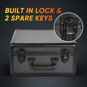 3 Rangées <span class=keywords><strong>BCW</strong></span> Verrouillage Graded Card Storage Case for /BGS Lockable Slab Carry Case - Product Image 6