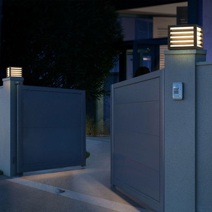 Lampes solaires à poteau, étanches, pour jardin, portail, clôture, villa, cour, patio - Product Image 4