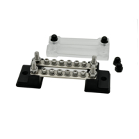 Barre omnibus à vis double sens 150A 6+6 pour applications automobiles et marines