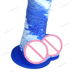 Sıvı Silikon Gerçekçi Yapay <span class=keywords><strong>Penis</strong></span>, Vantuzlu Sahte <span class=keywords><strong>Penis</strong></span>, Kadınlar için Erotik Yetişkin Oyunu Seks Oyuncağı - Product Image 6
