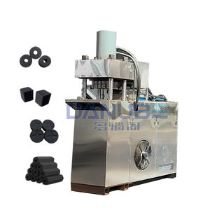 Machine de fabrication de charbon de bois pour narguilé Briquettes de charbon de bois Shisha Ligne de production de charbon de bois Presse hydraulique Machine en acier inoxydable - Product Image 2