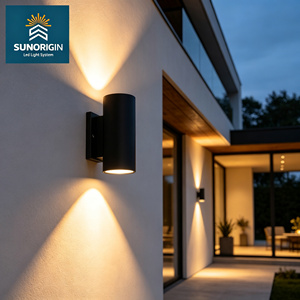 Lampe murale extérieure ovale 2W 4W 6W 8W 10W 12W, étanche IP65, éclairage mural extérieur, éclairage de jardin - Product Image 5