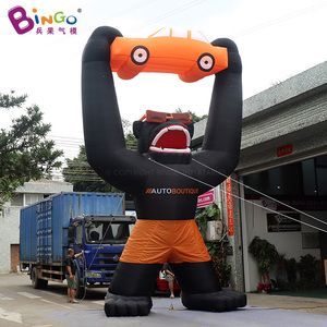 Ballon <span class=keywords><strong>gonflable</strong></span> géant personnalisé King Kong en tissu Oxford, modèle animal, mascotte <span class=keywords><strong>gonflable</strong></span> géante, costume de dessin animé, publicité, gorille <span class=keywords><strong>gonflable</strong></span> - Product Image 4
