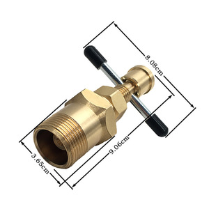 Outil de démontage de raccords <span class=keywords><strong>olive</strong></span> 15 mm et 22 mm, connexion femelle, tête hexagonale, raccords de tuyauterie en laiton massif - Product Image 4